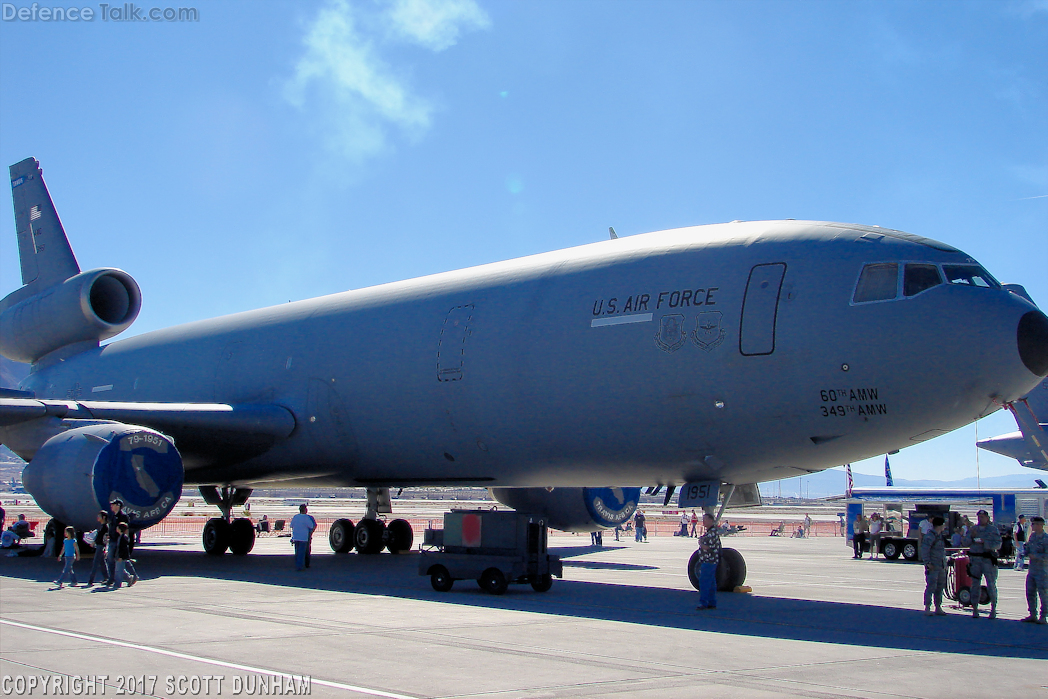 USAF KC-10 Extender Transport & Refueling Aircraft