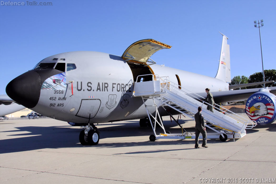 USAF KC-135R Stratotanker Transport and Refueling Aircraft