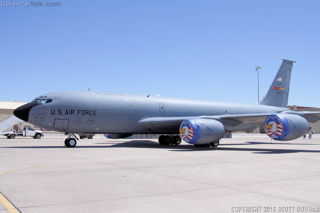 USAF KC-135R Stratotanker Transport and Refueling Aircraft