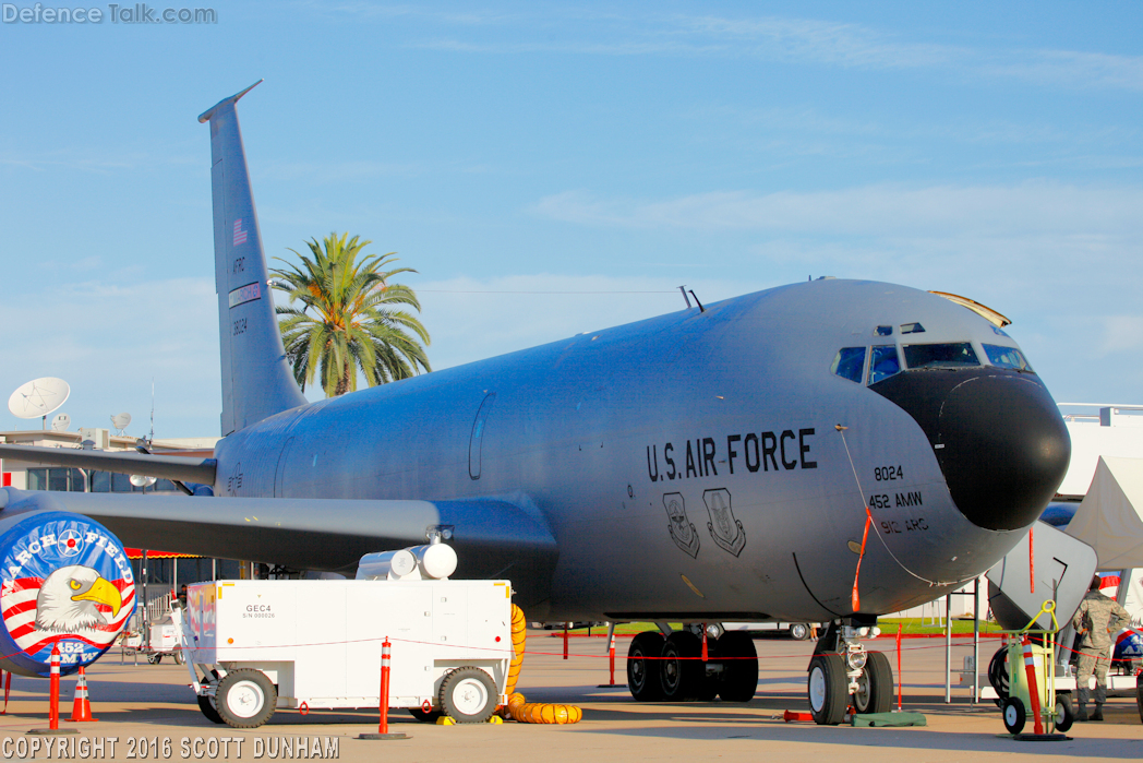 USAF KC-135R Stratotanker Transport and Refueling Aircraft