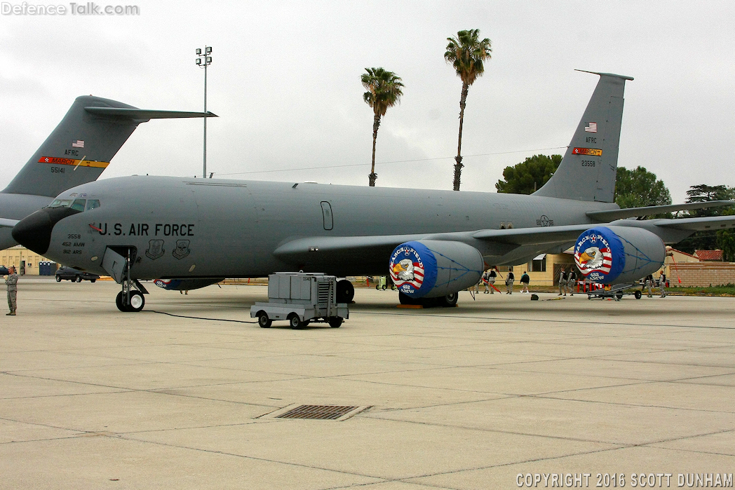 USAF KC-135R Stratotanker Transport and Refueling Aircraft