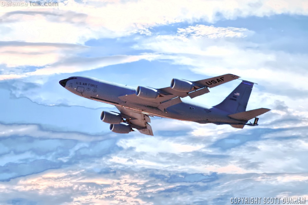 USAF KC-135R Stratotanker Transport and Refueling Aircraft