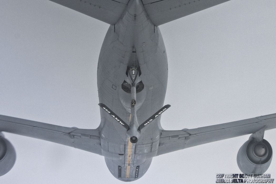 USAF KC-135R Stratotanker Transport and Refueling Aircraft