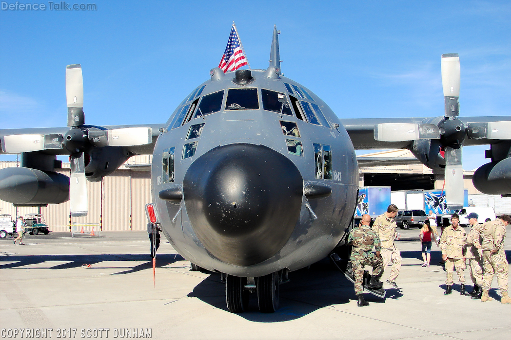 USAF MC-130E Combat Talon Special Operations Transport Aircraft