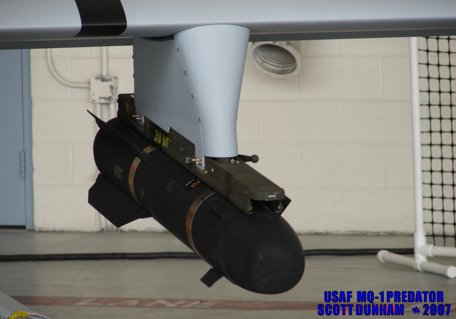 USAF MQ-1 Predator AGM-114 Hellfire Missile