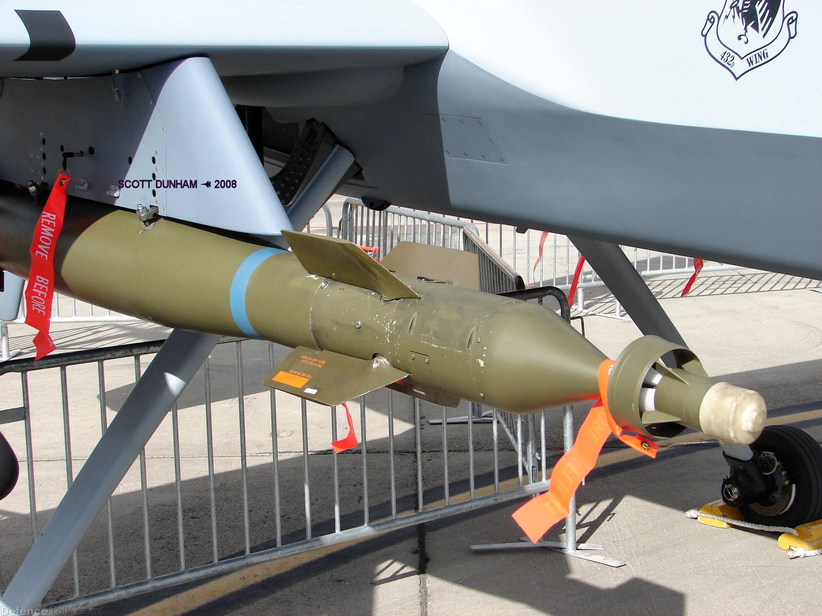 USAF MQ-9 Reaper GBU-12 Paveway Laser Guided Bomb