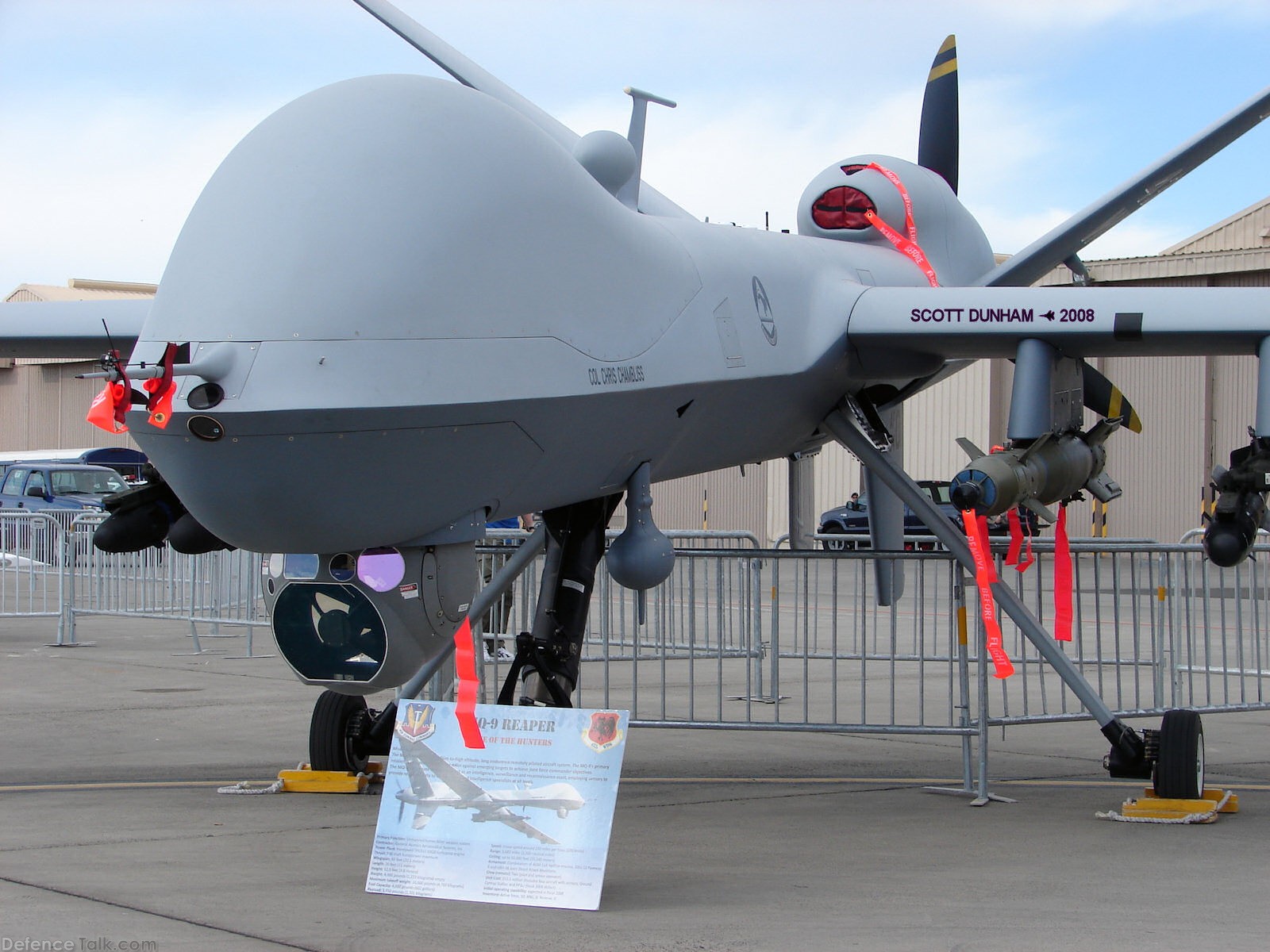 USAF MQ-9 Reaper Hunter-Killer UAV