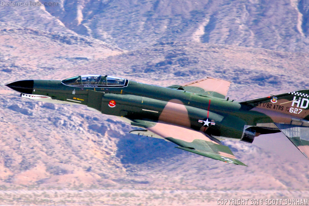 USAF QF-4 Phantom II Fighter Aircraft/Target Drone