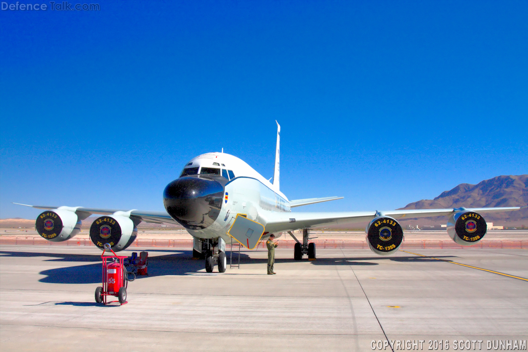 USAF RC-135 Rivet Joint Reconnaissance Aircraft