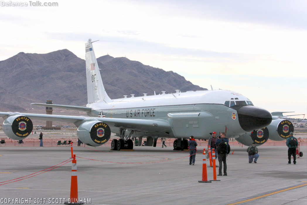 USAF RC-135 Rivet Joint Reconnaissance Aircraft