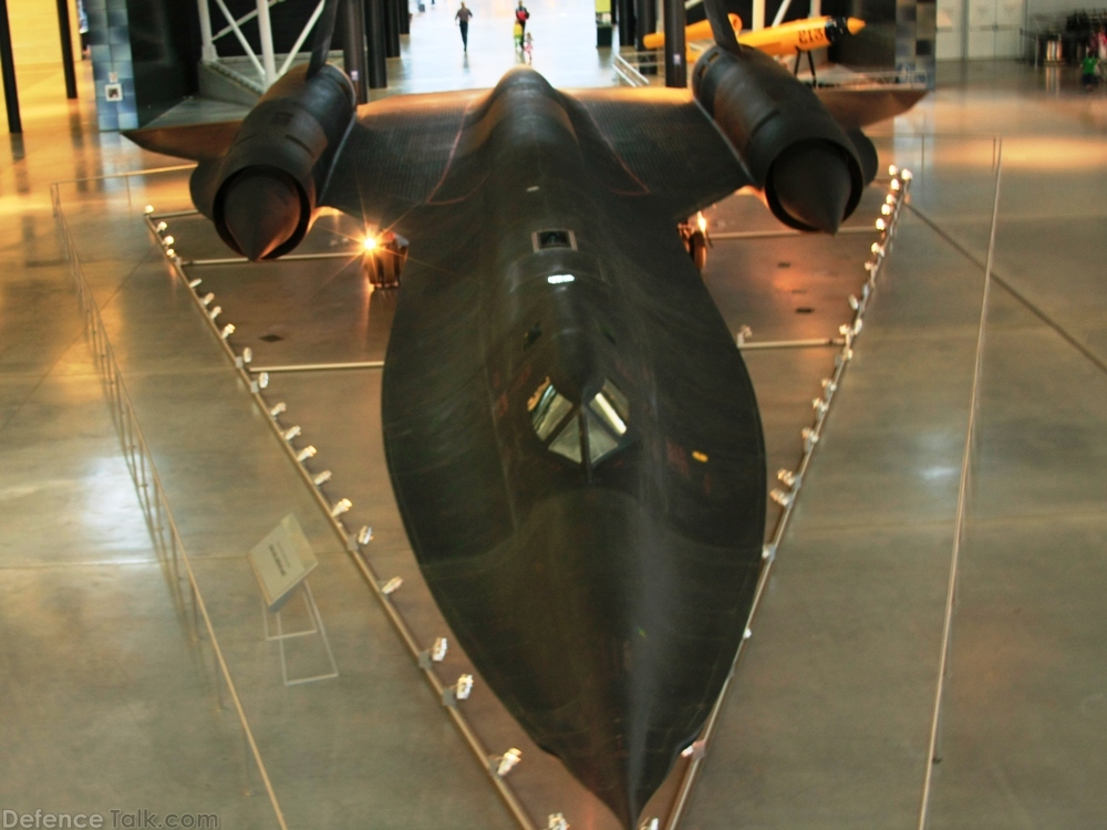 USAF SR-71 Blackbird Strategic Reconnaissance Aircraft