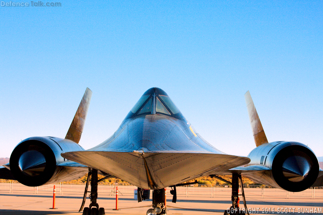 USAF SR-71 Blackbird Strategic Reconnaissance Aircraft