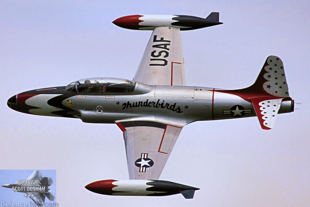 USAF T-33 Shooting Star Jet Trainer