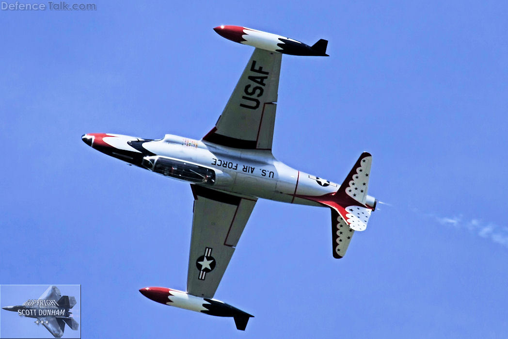 USAF T-33 Shooting Star Jet Trainer