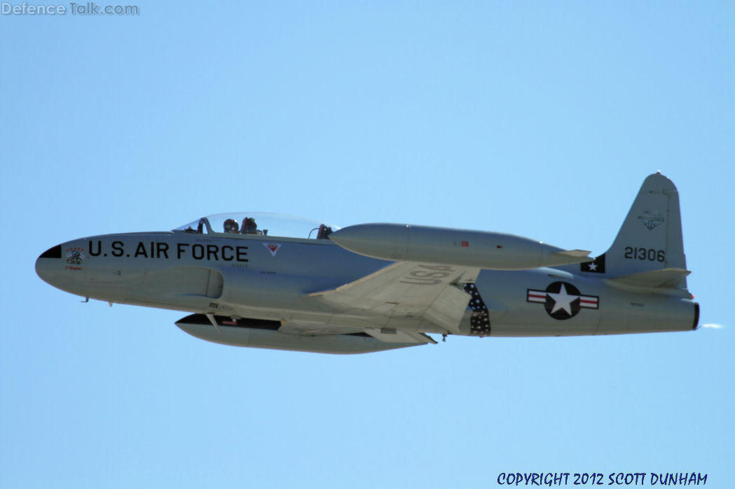 USAF T-33 Shooting Star Jet Trainer