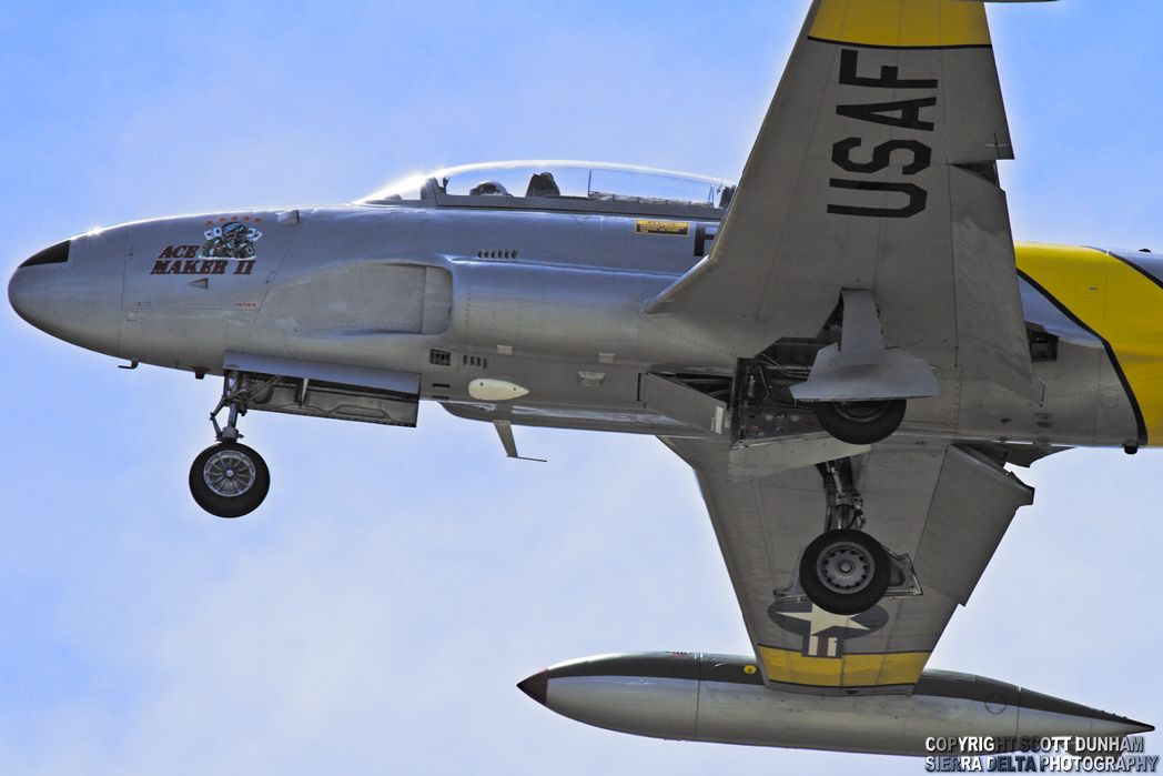 USAF T-33 Shooting Star Trainer Aircraft