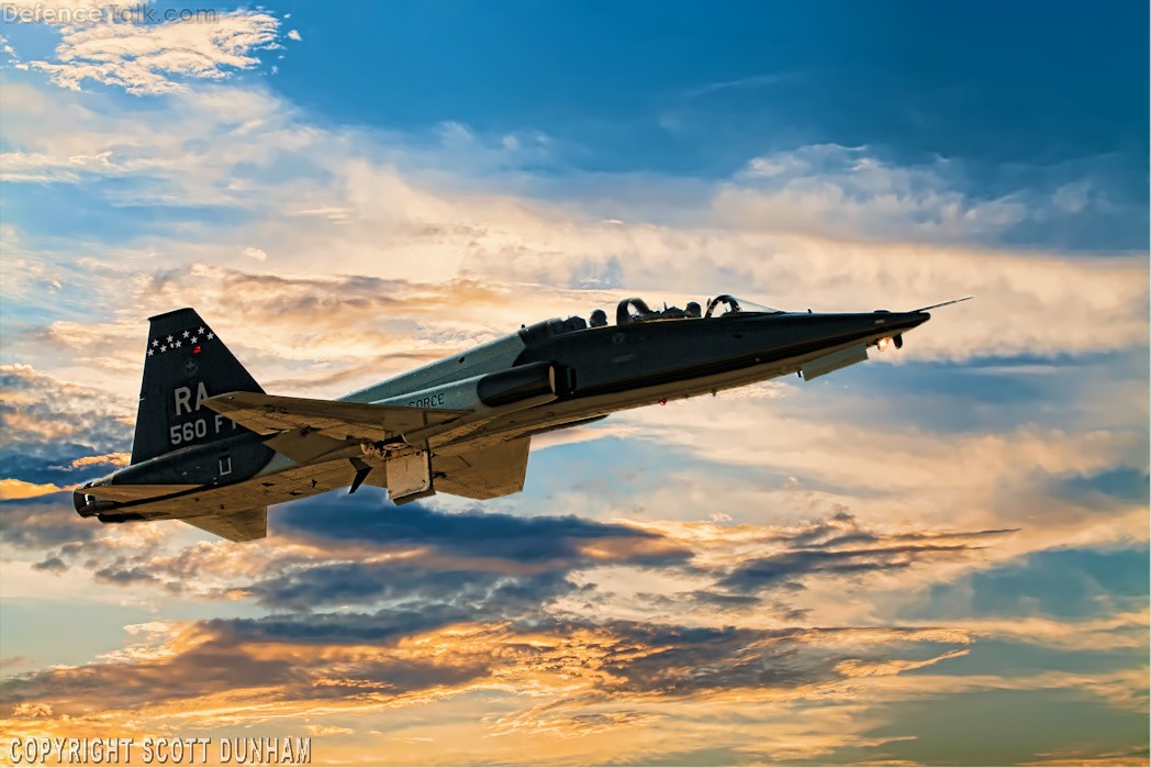 USAF T-38 Talon Jet Trainer Aircraft