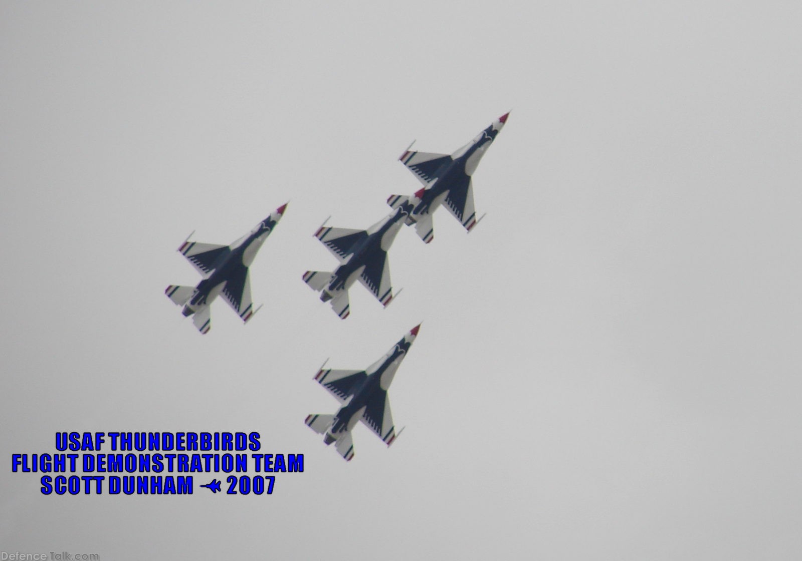 USAF Thunderbirds F-16 Falcon