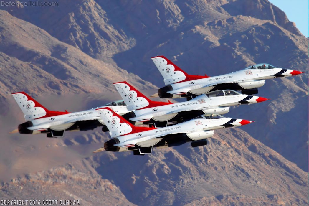 USAF Thunderbirds F-16 Viper