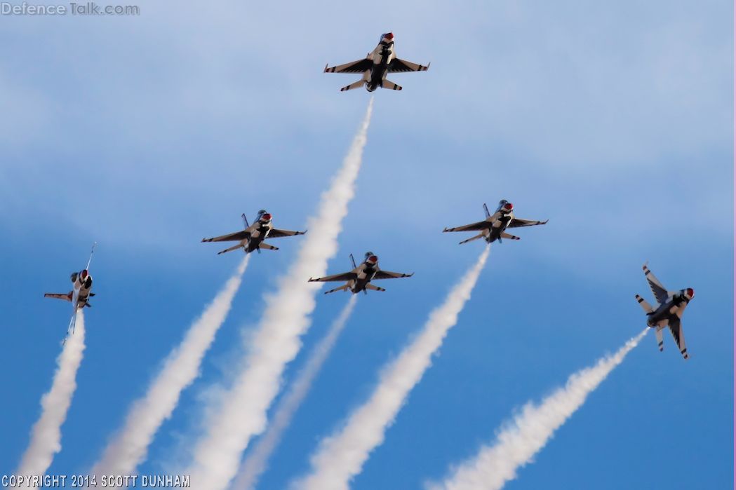 USAF Thunderbirds F-16 Viper