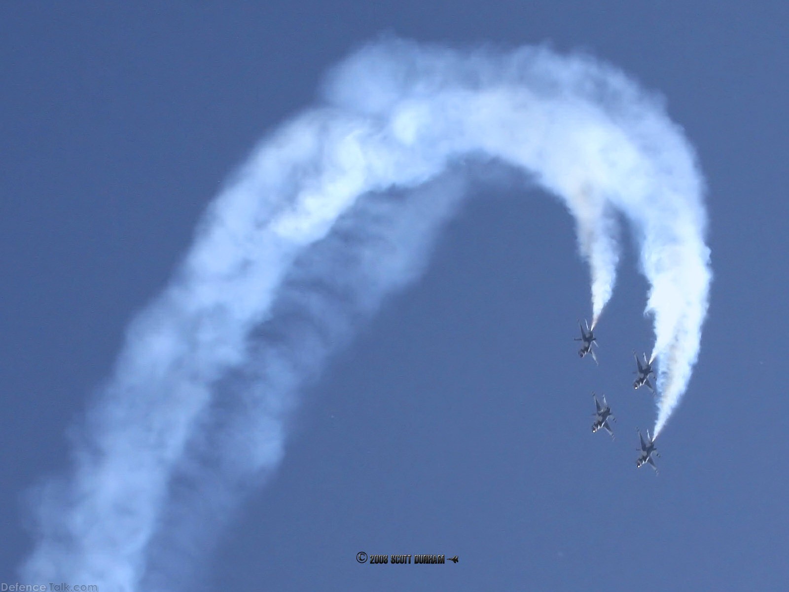 USAF Thunderbirds Flight Demonstration Team F-16 Falcon