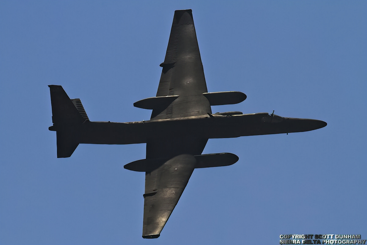 USAF U-2 Dragon Lady High Altitude Reconnaissance Aircraft