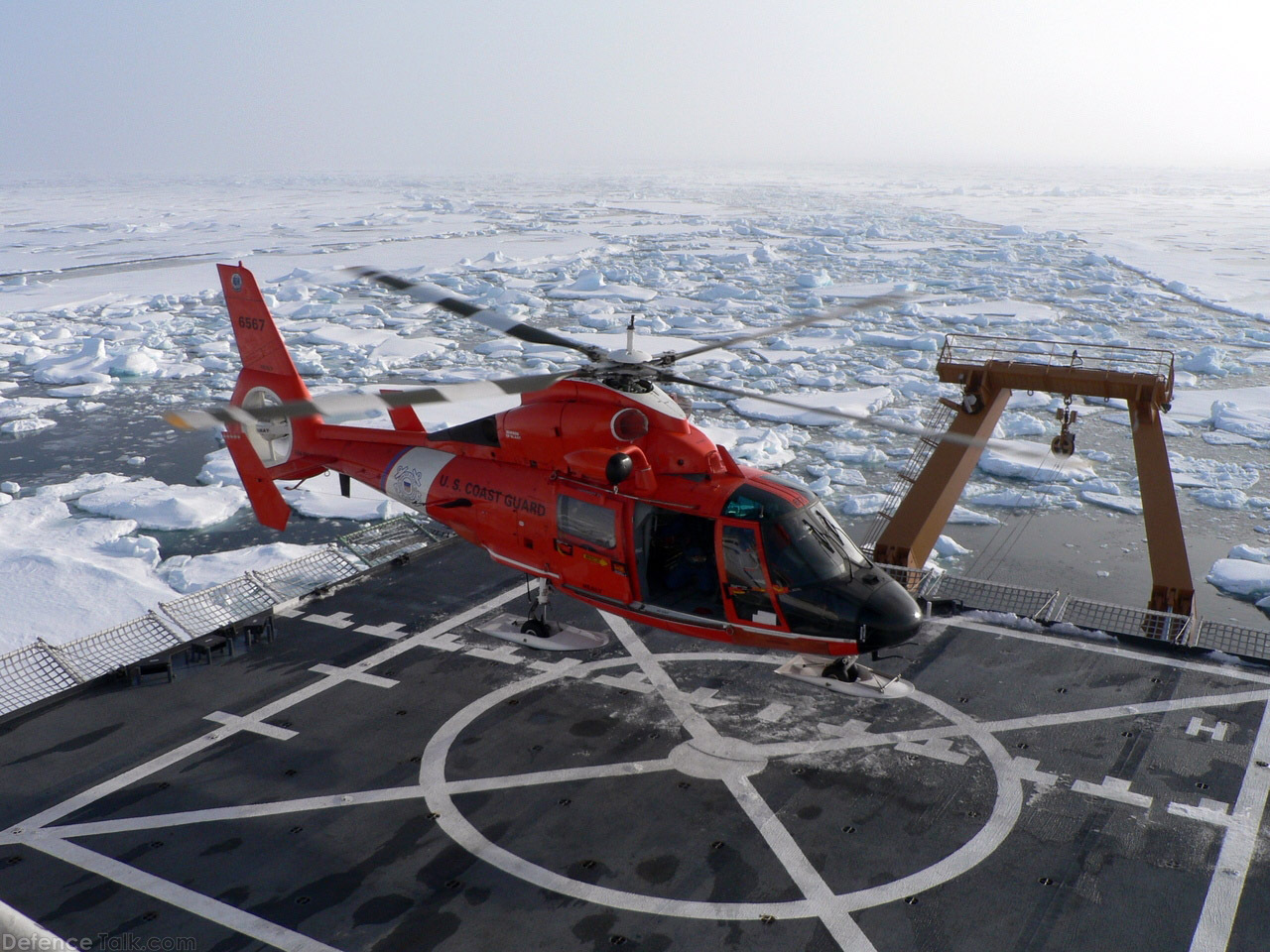 USCG HH-65 Dolphin Helicopter