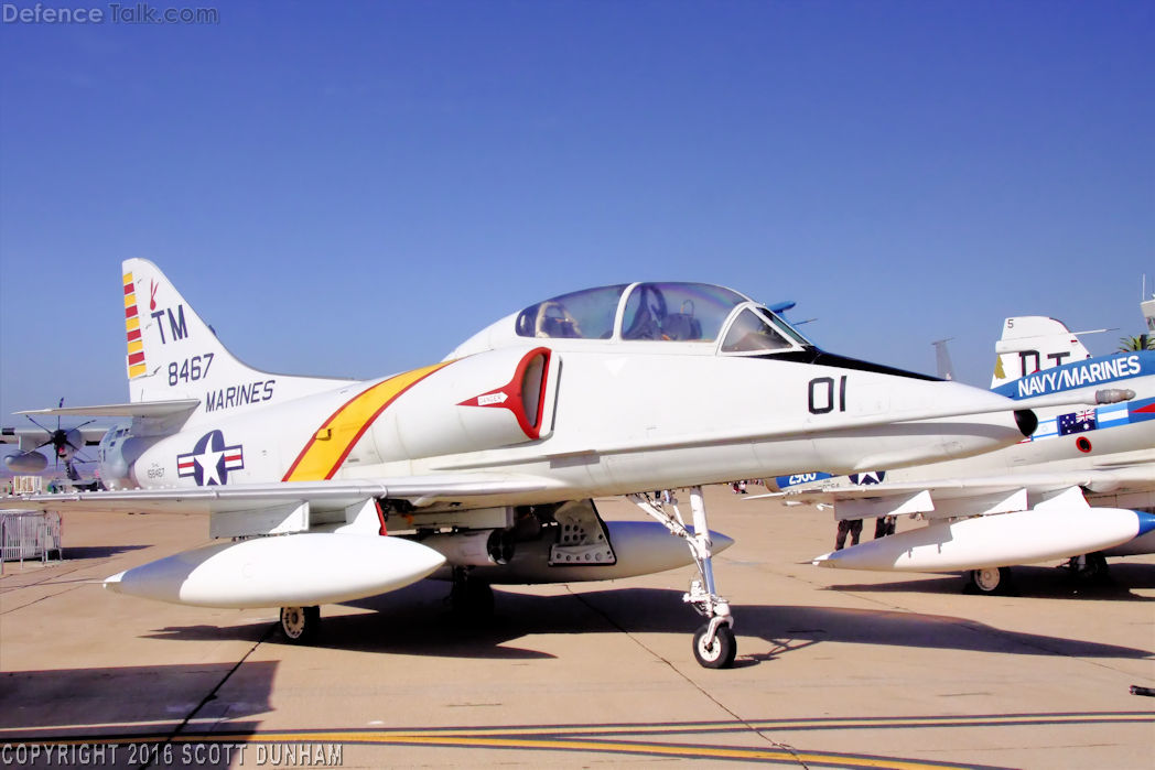 USMC A-4 Skyhawk Attack Aircraft