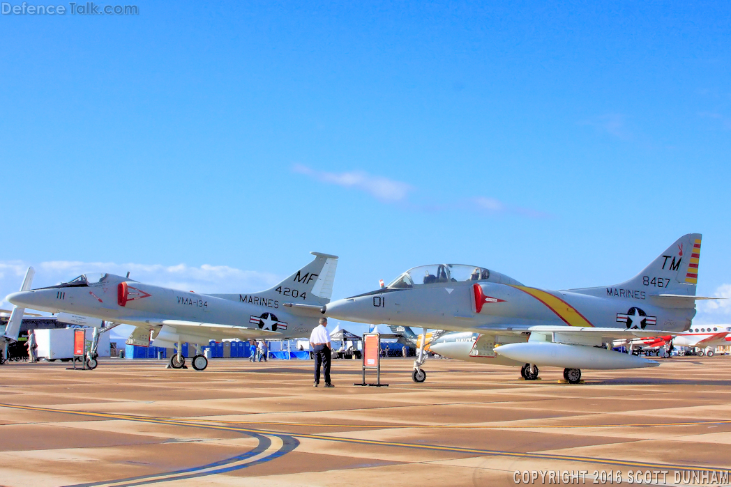 USMC A-4 Skyhawk Attack Aircraft