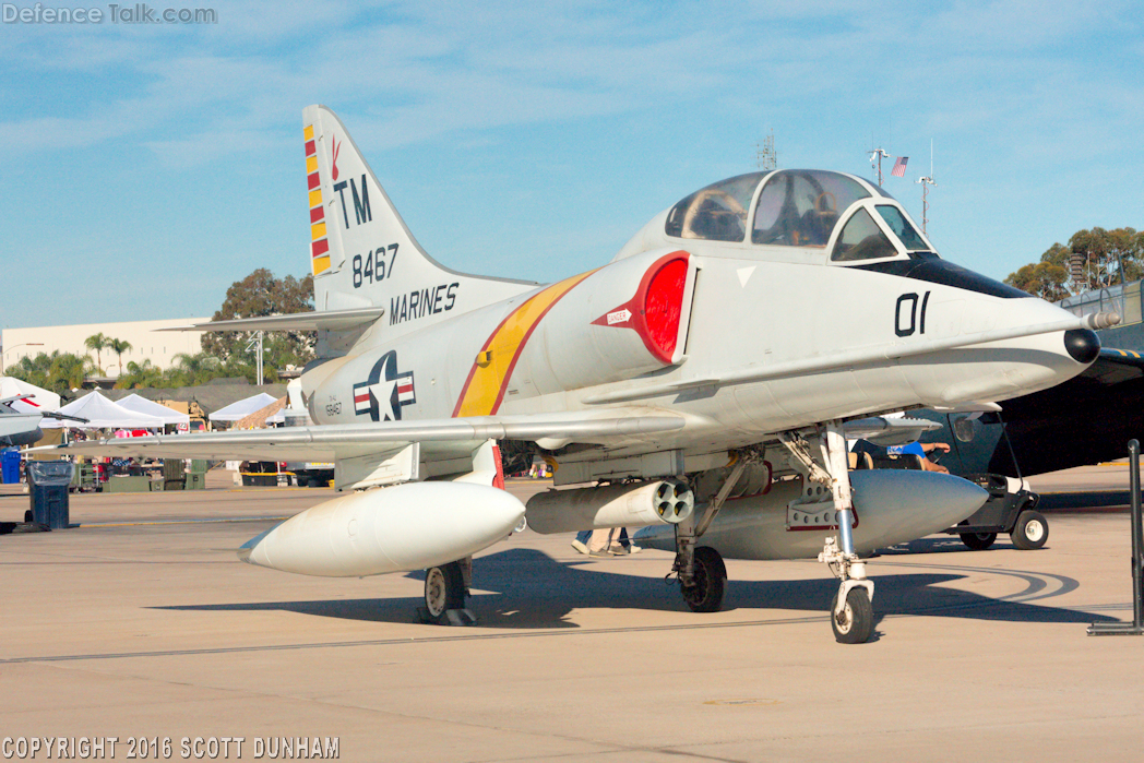 USMC A-4 Skyhawk Attack Aircraft