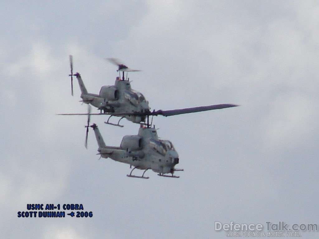 USMC AH-1W Cobra Attack Helicopter