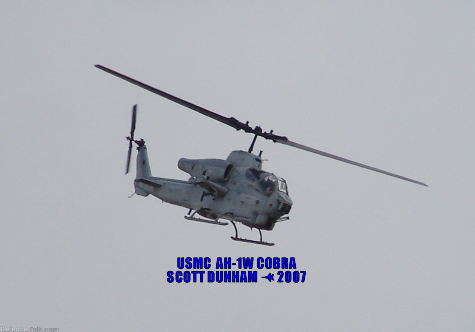 USMC AH-1W Cobra Attack Helicopter