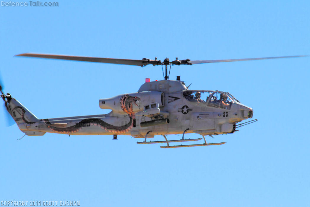 USMC AH-1W Cobra Attack Helicopter
