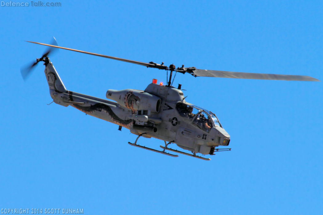 USMC AH-1W Cobra Attack Helicopter