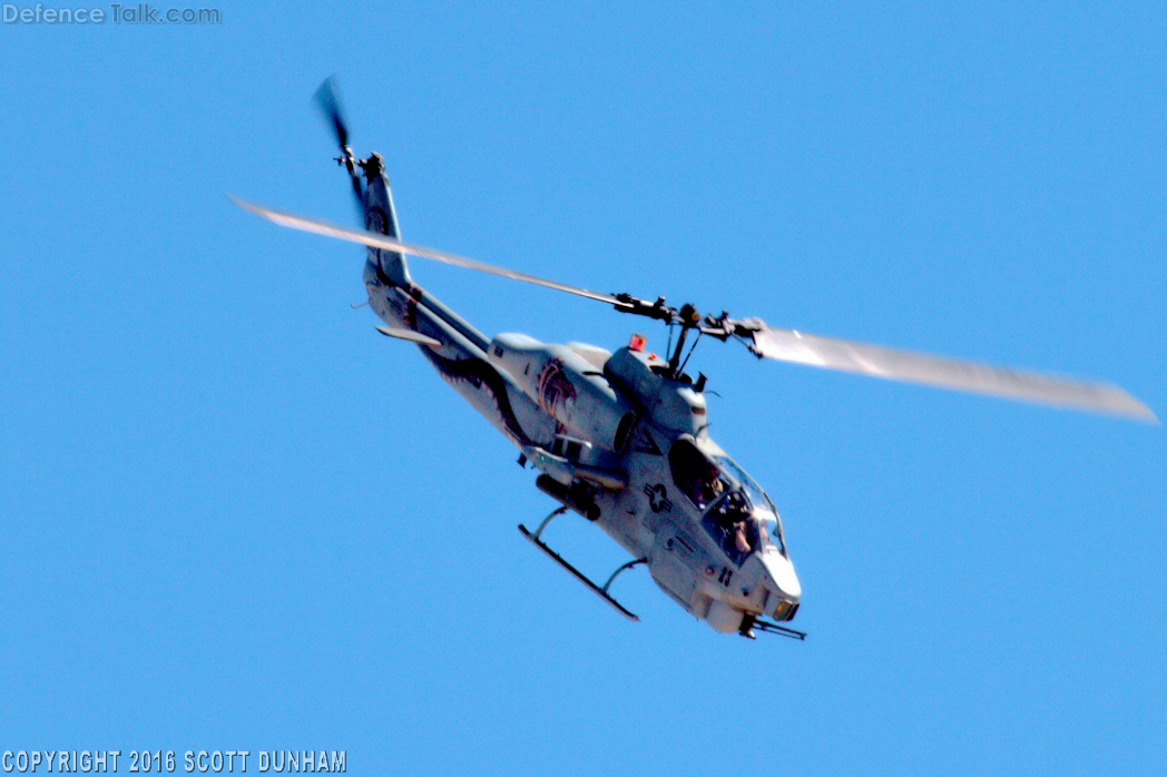 USMC AH-1W Super Cobra Gunship Attack Helicopter