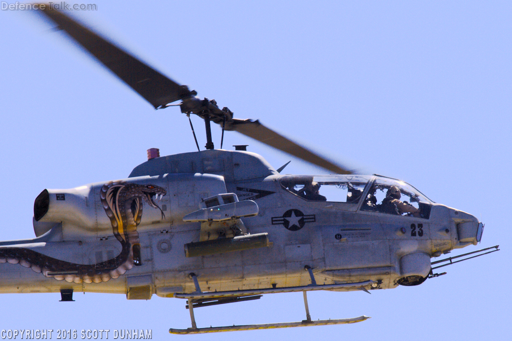 USMC AH-1W Super Cobra Gunship Attack Helicopter