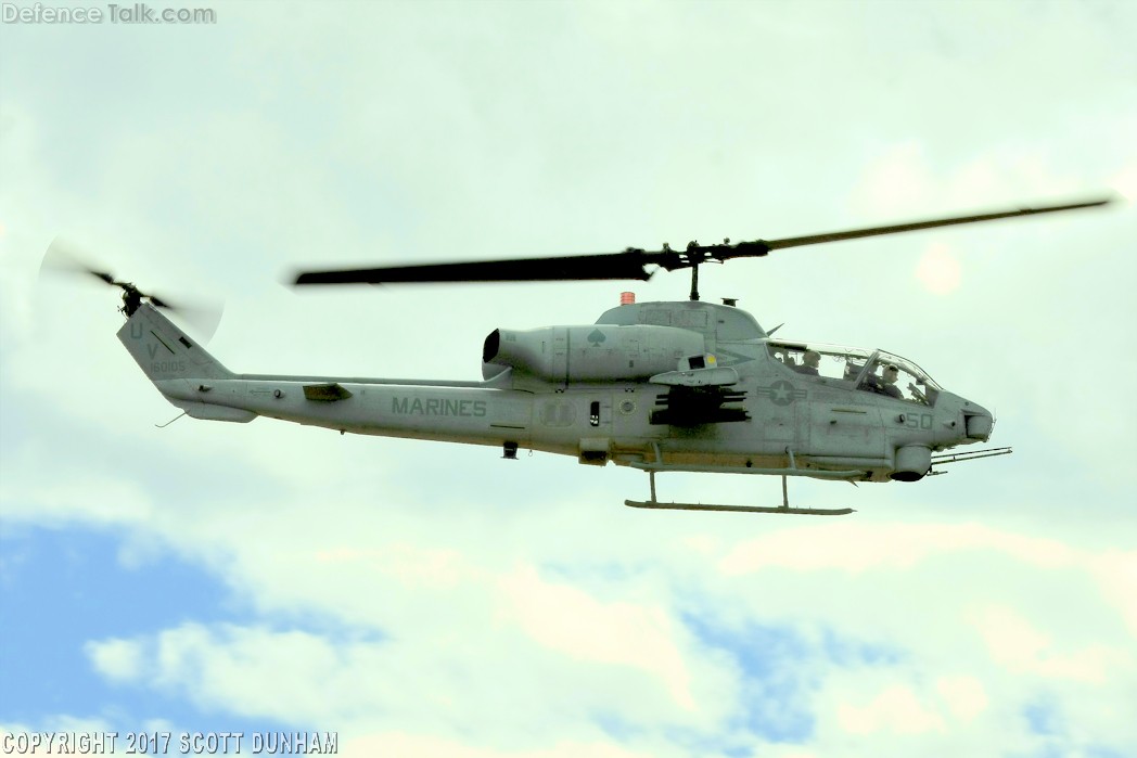 USMC AH-1W Super Cobra Gunship Attack Helicopter