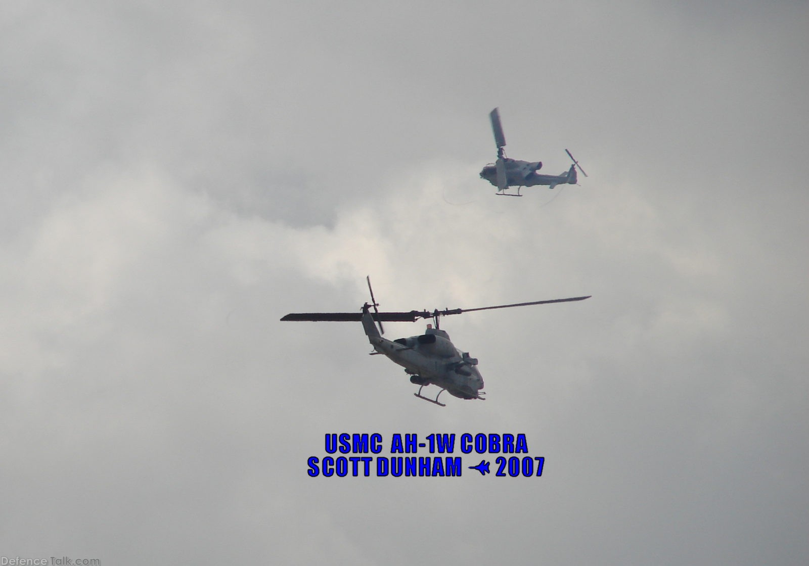 USMC AH-1W Super Cobra Helicopter Gunship