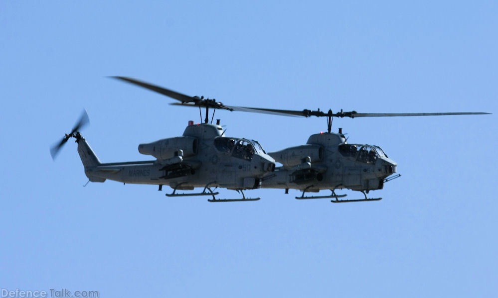 USMC AH-1W Super Cobra Helicopter Gunship