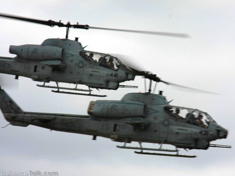 USMC AH-1W Super Cobra MAGTF Exercise