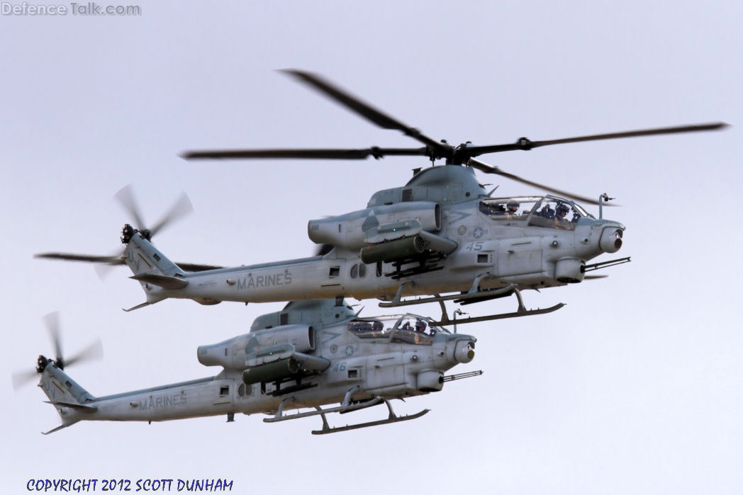 USMC AH-1Z Viper Helicopter Gunship