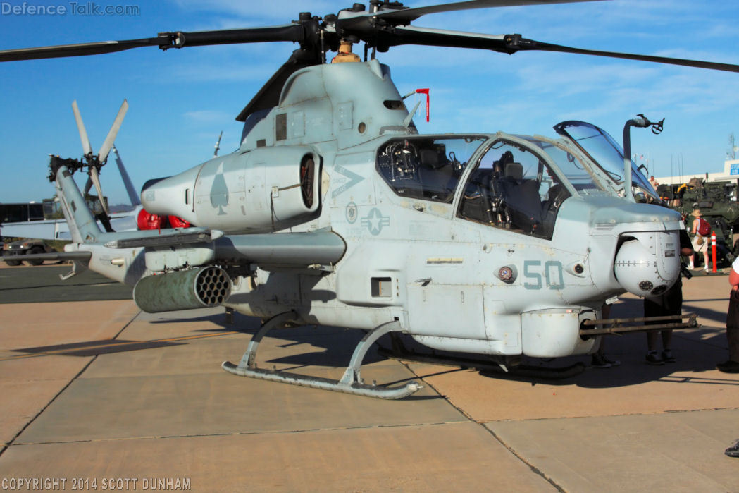 USMC AH-1Z Viper Helicopter Gunship