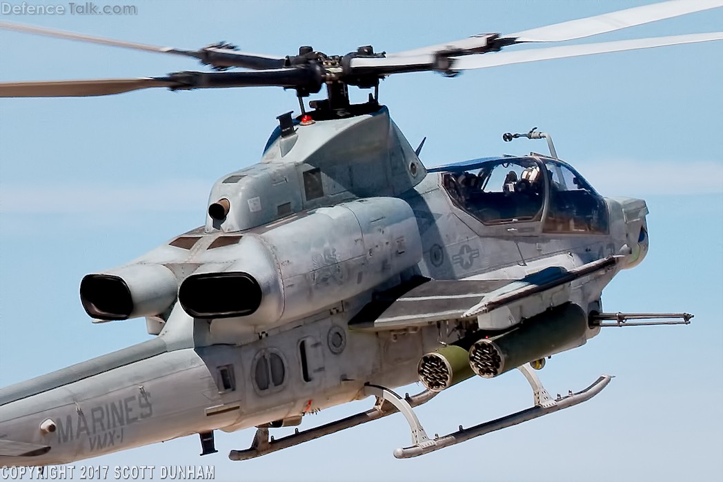 USMC AH-1Z Viper Helicopter Gunship