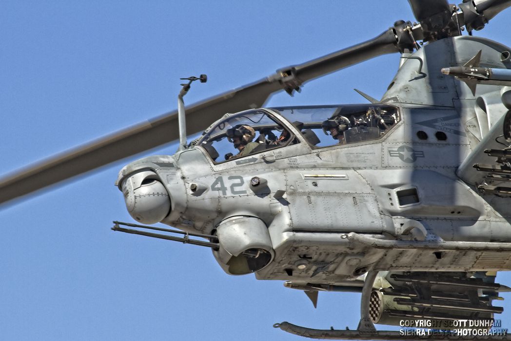 USMC AH-1Z Viper Helicopter Gunship