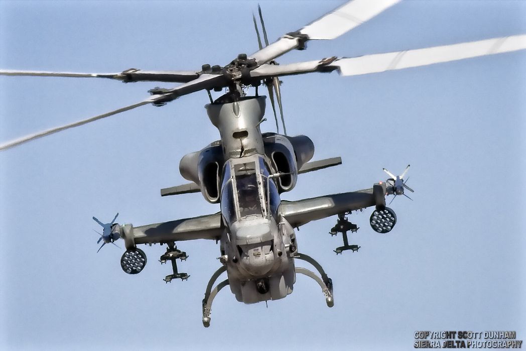 USMC AH-1Z Viper Helicopter Gunship