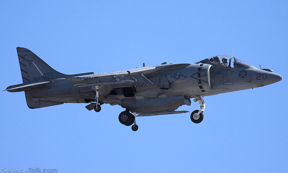 USMC AV-8B Harrier Attack Aircraft