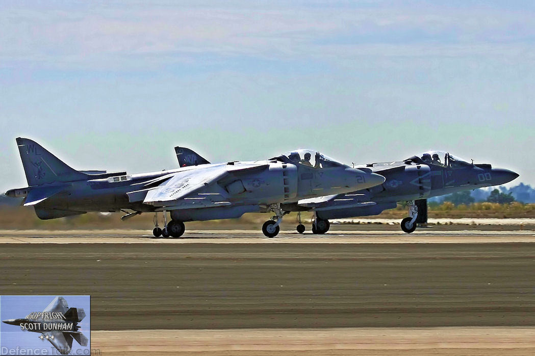 USMC AV-8B Harrier Attack Aircraft