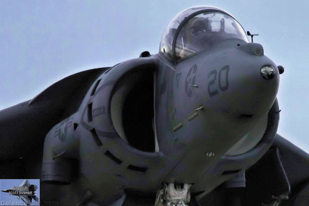 USMC AV-8B Harrier Attack Aircraft