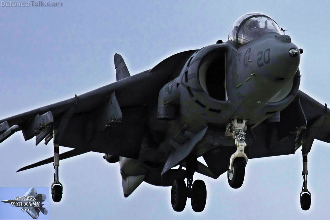 USMC AV-8B Harrier Attack Aircraft