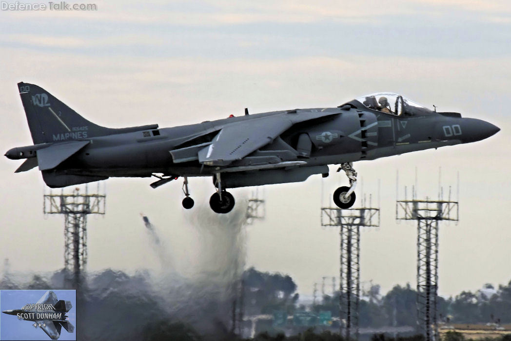 USMC AV-8B Harrier Attack Aircraft